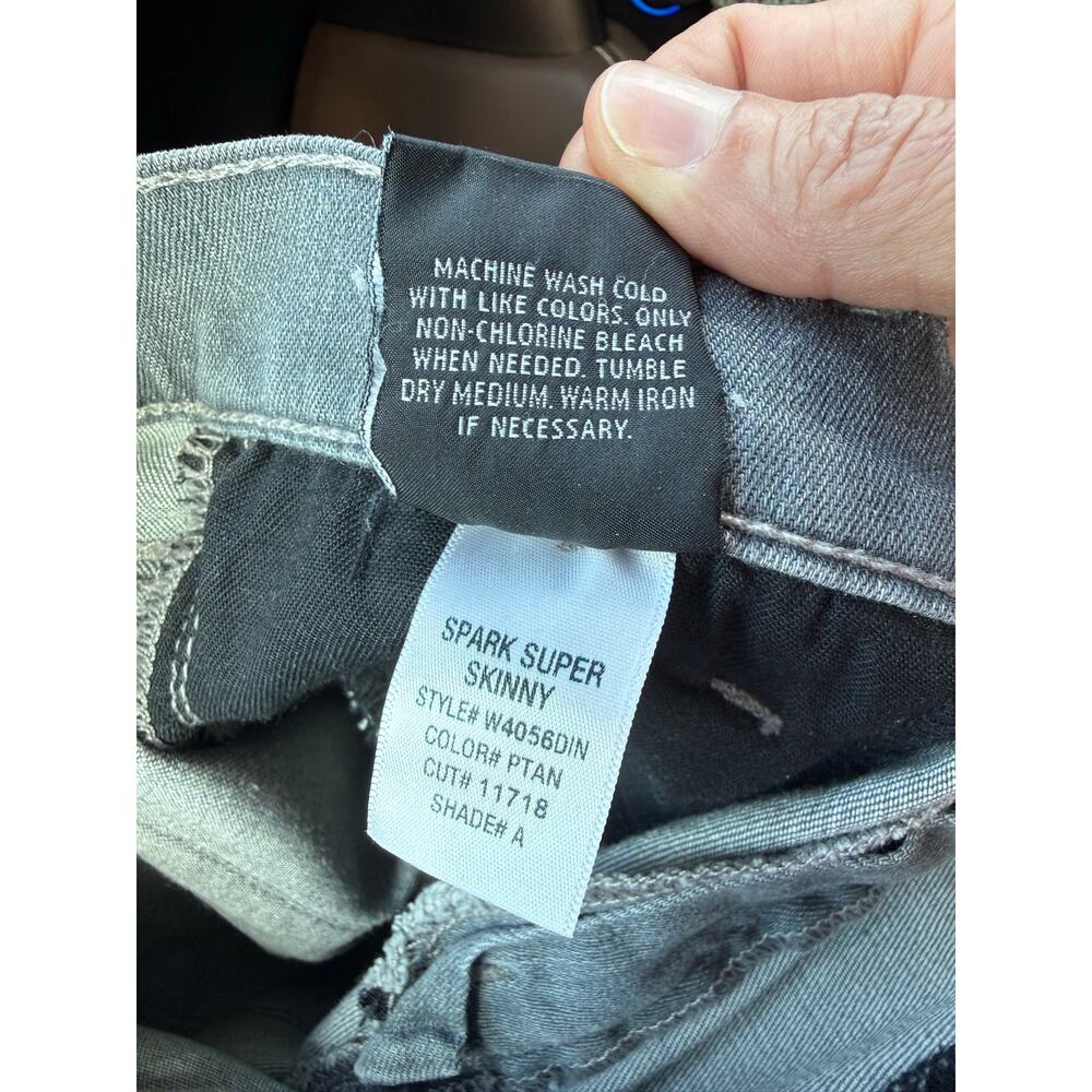 Hudson Spark Super Skinny Jeans Women’s Size 25 Dark Wash Stretch - Picture 5 of 9